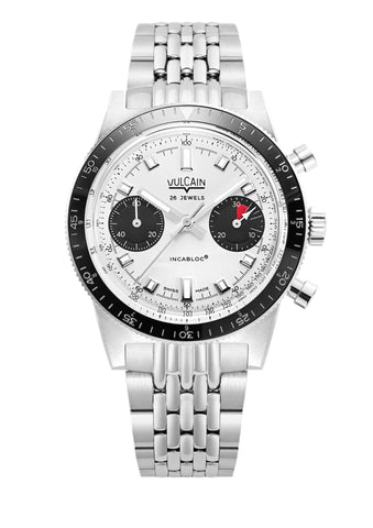 Vulcain Skindiver Chronograph White 590176A57