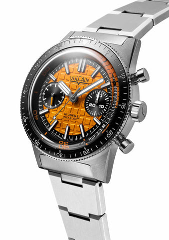 Vulcain X Chronofactum Skindiver Chronograph 1973 Orange