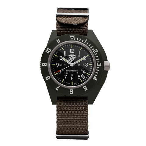 MARATHON 41mm Official USMC Sage Green Pilot's Navigator - WW194013SG