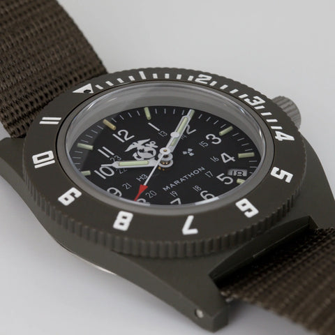 MARATHON 41mm Official USMC Sage Green Pilot's Navigator - WW194013SG