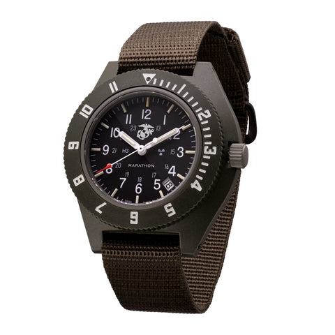 MARATHON 41mm Official USMC Sage Green Pilot's Navigator - WW194013SG