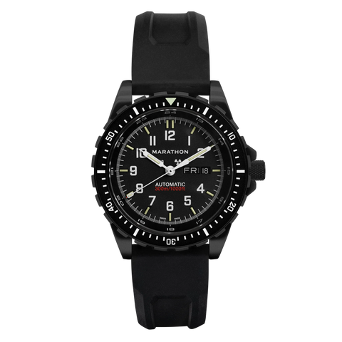 MARATHON 46mm Anthracite Jumbo Diver's Automatic (JDD) - WW194021BK