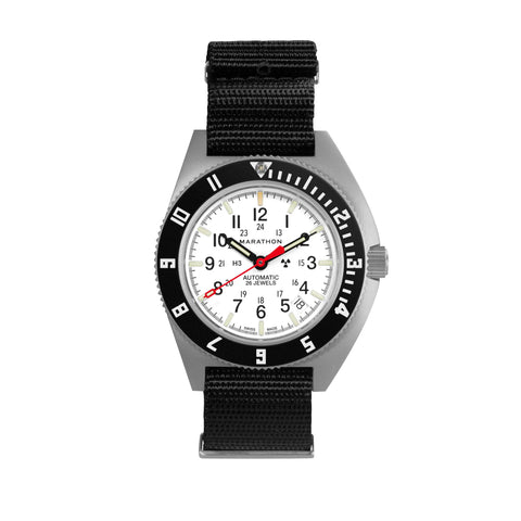 MARATHON 41mm Arctic Steel Navigator w/ Date Automatic (Arctic SSNAV-D Auto) - WW194030SS
