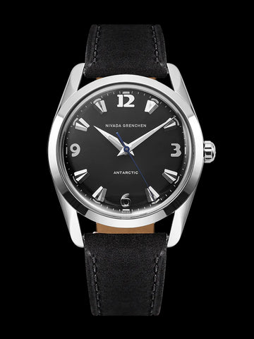 Nivada Grenchen Antarctic 35mm Black -  White Lume 35002M