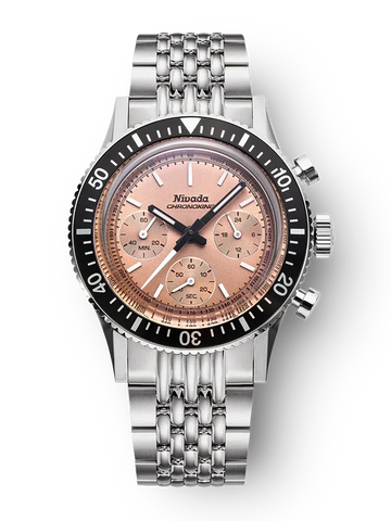 Nivada Grenchen Chronoking Salmon 87043Q