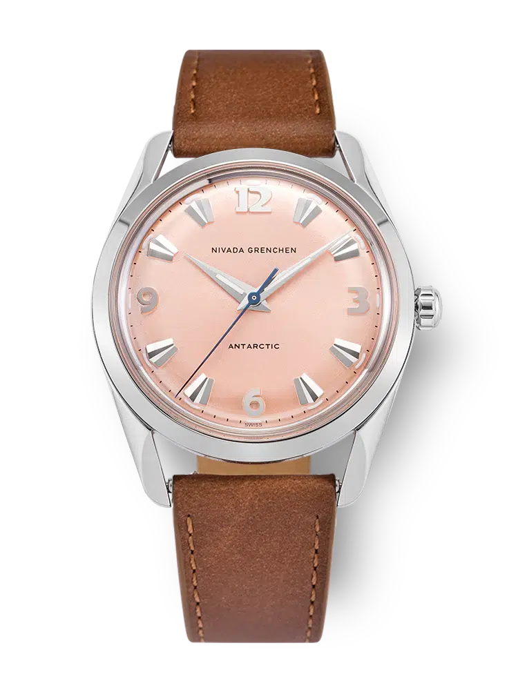 Brown leather strap