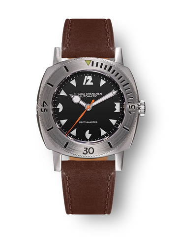 Nivada Grenchen Depthmaster - White Pacman 14102A