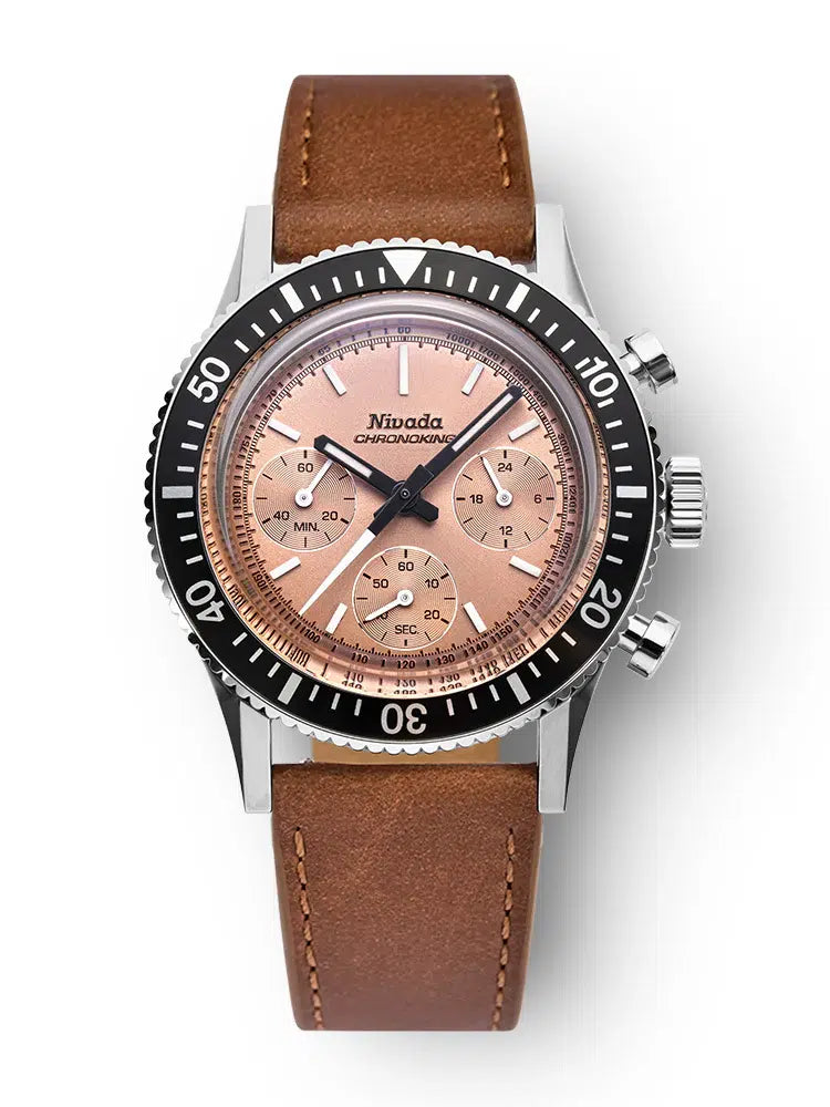 Brown leather strap