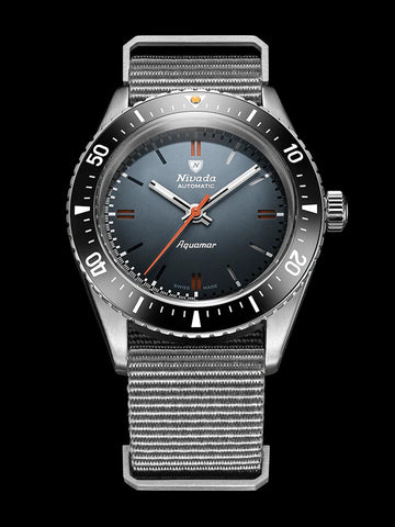 Nivada Grenchen Aquamar Grey 32077A