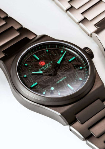 Direnzo DRZ04R Mondial 38mm Black PVD Meteorite