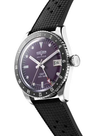 Vulcain Skindiver Nautique GMT Purple Limited Edition 680174A17