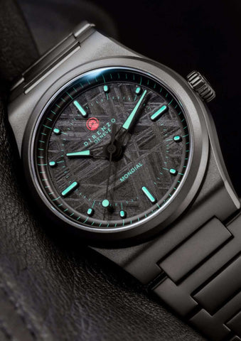 Direnzo DRZ04R Mondial 38mm Black PVD Meteorite