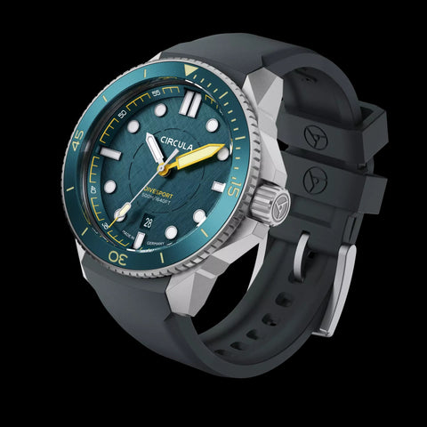 Circula DiveSport Titan Petrol-Petrol