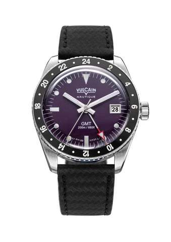 Vulcain Skindiver Nautique GMT Purple Limited Edition 680174A17