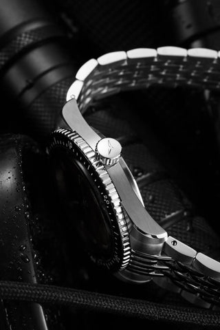 Vulcain Skindiver Nautique Salmon - Beige Lume