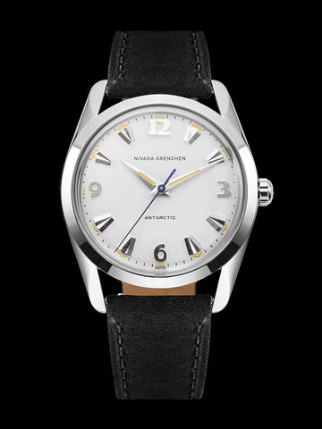 Nivada Grenchen Antarctic 35mm White -  White Lume 35005M