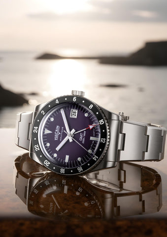 Vulcain Skindiver Nautique GMT Purple Limited Edition 680174A17