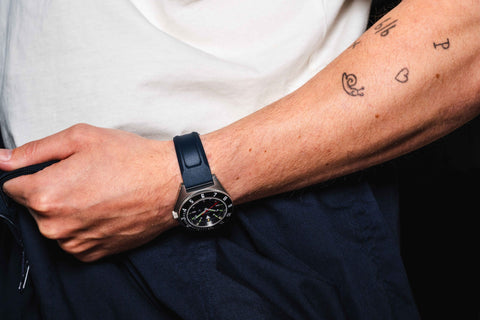 MARATHON Blue Yonder SSNAV-D Steel Navigator Quarz WW194013SS