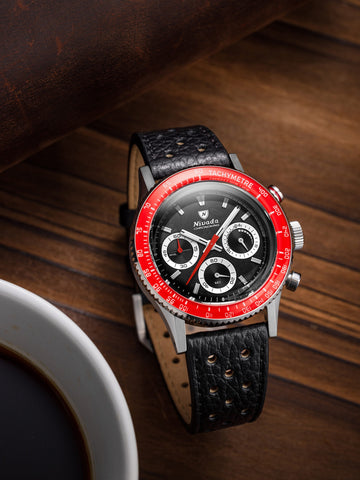 Nivada Grenchen Chronoking Mecaquarz Racing Black 87048Q