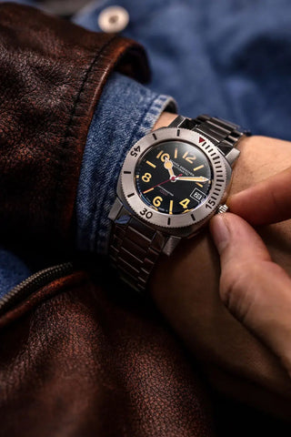 Nivada Grenchen Depthmaster - Numerals Date Black 14106A01