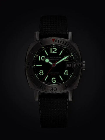 Nivada Grenchen Depthmaster - Numerals Date Black 14106A01