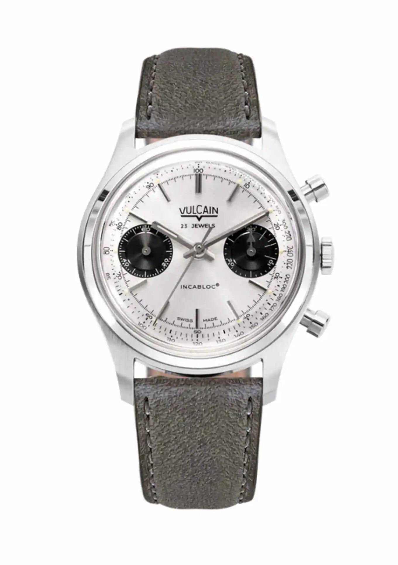 Leather strap gray
