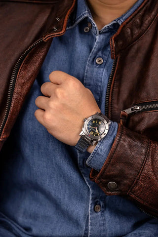 Nivada Grenchen Depthmaster - Numerals Date Black 14106A01