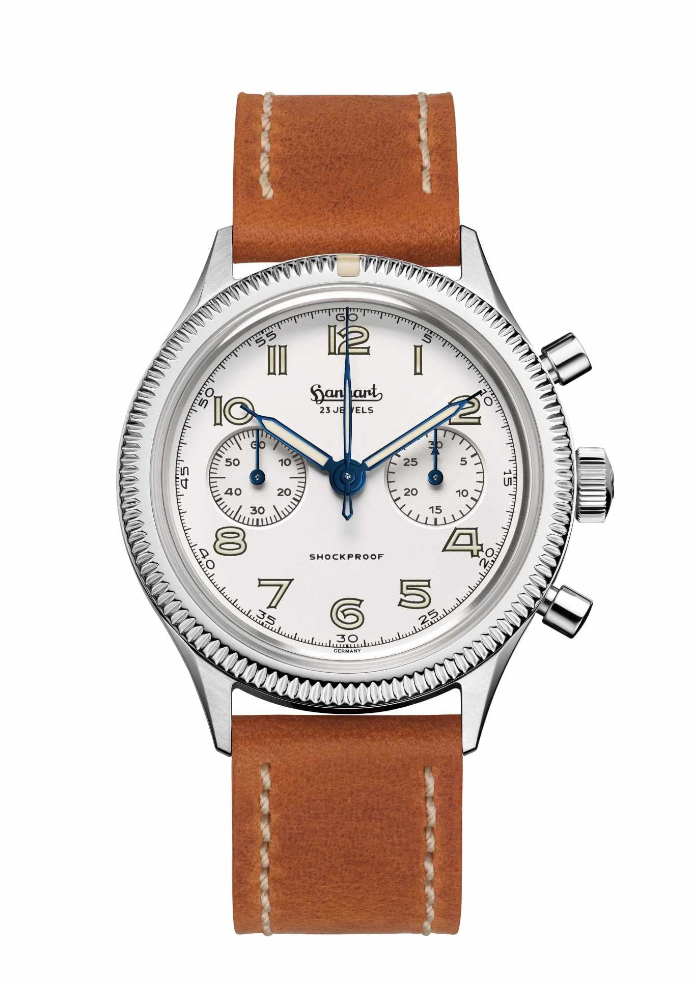 Leather strap brown M