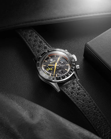 Nivada Grenchen Chronoking Mecaquarz Racing Carbon 87049Q