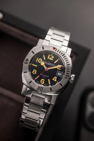 Nivada Grenchen Depthmaster - Numerals Date Black 14106A01