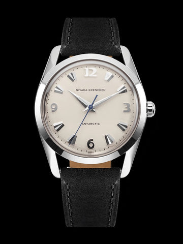 Nivada Grenchen Antarctic 35mm Eggshell -  White Lume 35004M