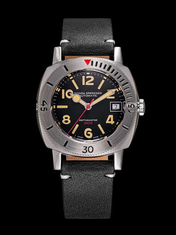 Nivada Grenchen Depthmaster - Numerals Date Black 14106A01