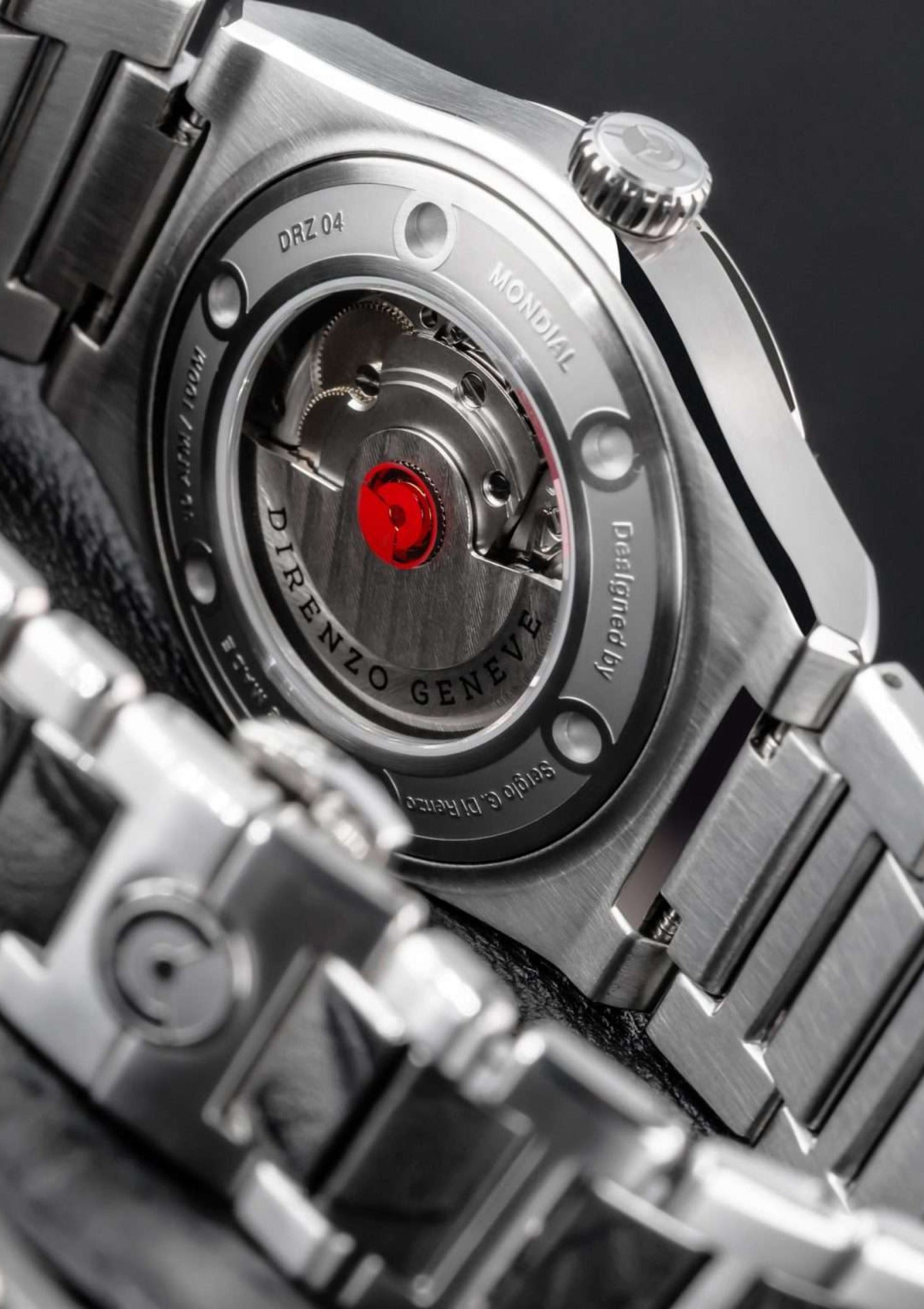 Direnzo DRZ04R Mondial 38mm Black – chronofactum.com