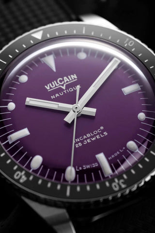 Vulcain Skindiver Nautique Purple Limited Edition