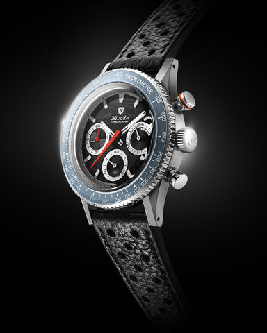 Nivada Grenchen Chronoking Mecaquarz Racing Black 87048Q