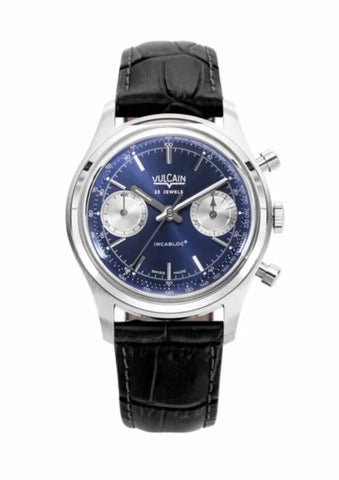 Vulcain Chronograph Blue