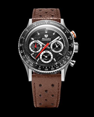 Nivada Grenchen Chronoking Mecaquarz Racing Black 87048Q