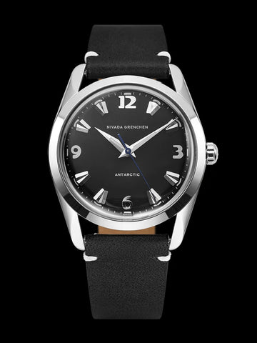 Nivada Grenchen Antarctic 35mm Black -  White Lume 35002M