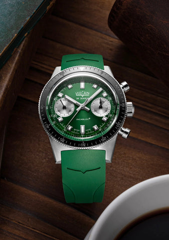 Vulcain Skindiver Chronograph Green 590176BK7