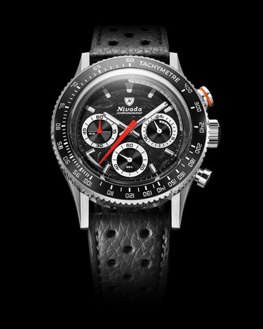 Nivada Grenchen Chronoking Mecaquarz Racing Black 87048Q