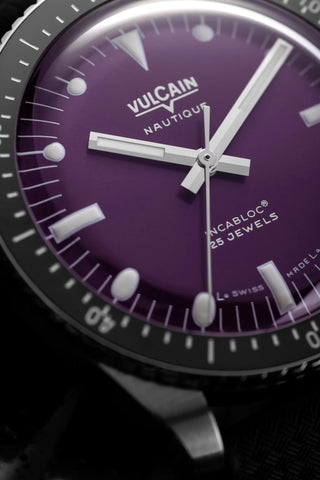 Vulcain Skindiver Nautique Purple Limited Edition
