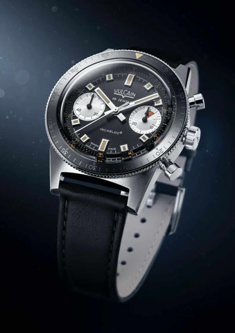 Vulcain Skindiver Chronograph Black 590176A07