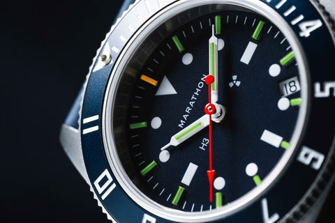 MARATHON Blue Yonder SSNAV-D Steel Navigator Quarz WW194013SS