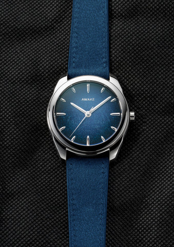 Awake Son Mai Silver Leaf Vignette Moonlight Blue