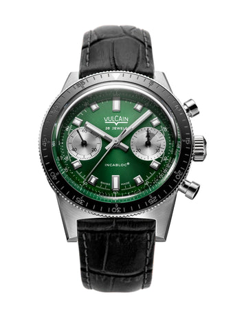 Vulcain Skindiver Chronograph Green 590176BK7