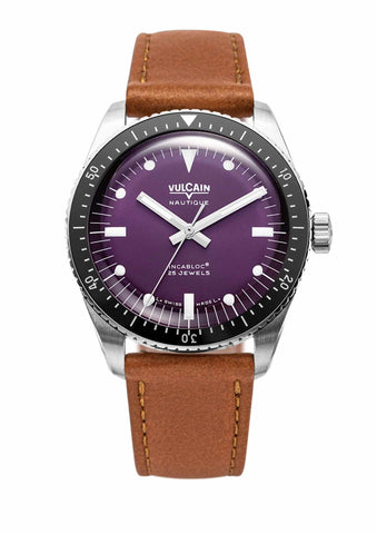 Vulcain Skindiver Nautique Purple Limited Edition