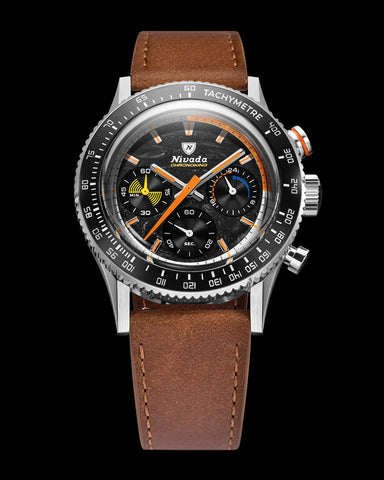 Nivada Grenchen Chronoking Mecaquarz Racing Carbon 87049Q