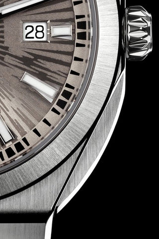 ID Geneve Circular S - Grey - Brushed Sides