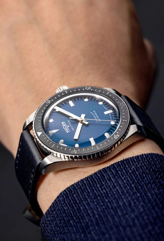 Vulcain Skindiver Nautique Blue - White Lume 660170B37