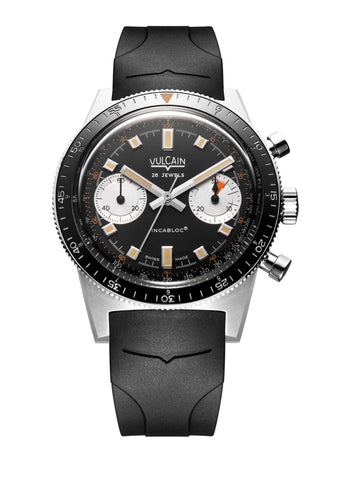 Vulcain Skindiver Chronograph Black 590176A07